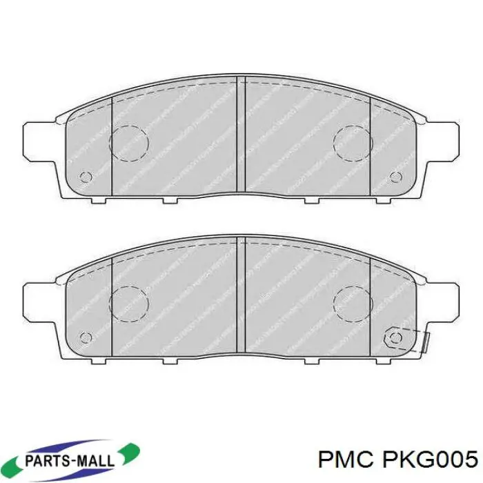 Колодки Parts-Mall PKG005 цена, от 27.53 USD