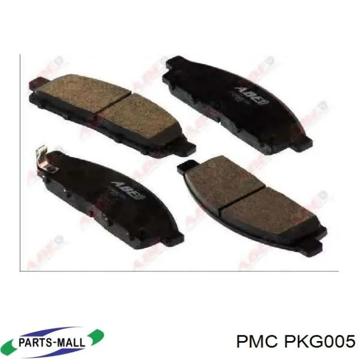 Купить PKG005 Parts-Mall Колодки тормозные