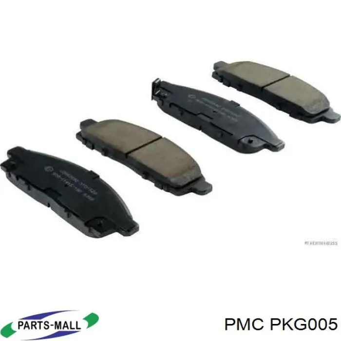 PKG005 Parts-Mall Колодки передние