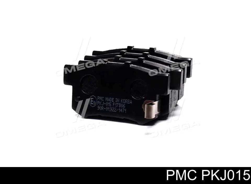 Задние тормозные колодки PKJ015 Parts-Mall