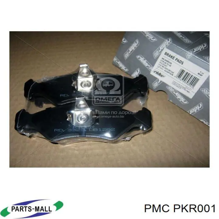 Задние тормозные колодки PKR001 Parts-Mall