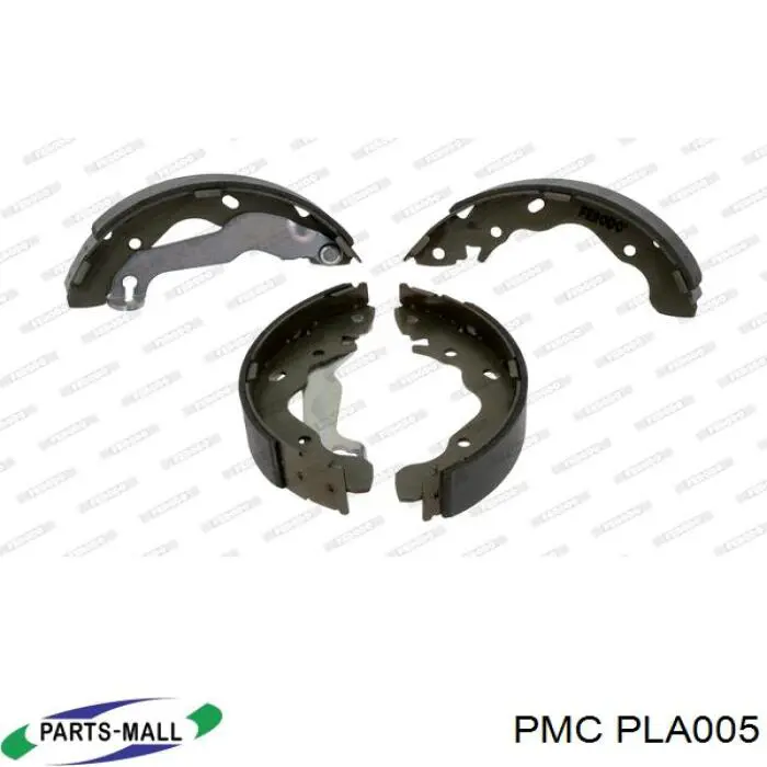 Тормоза рабочие задние ножные и тормозные барабаны Parts-Mall PLA005 цена, от 11.27 USD