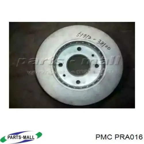 PRA016 Parts-Mall диск тормозной передний