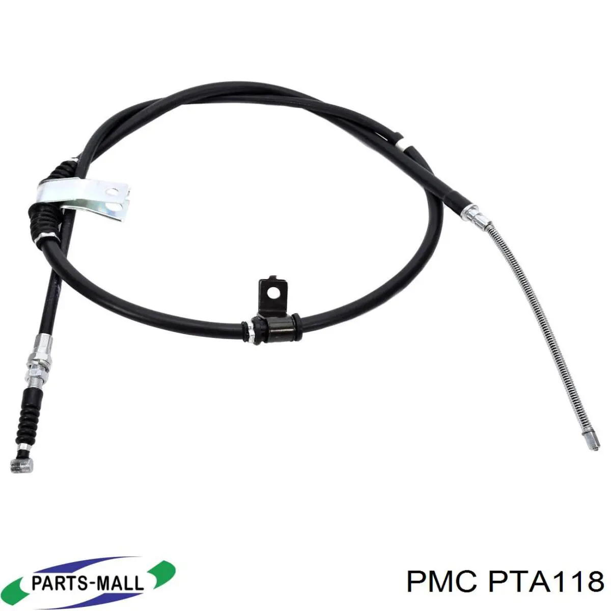 PTA118 Parts-Mall трос ручного тормоза задний правый