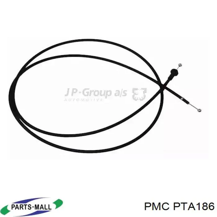 Купить PTA186 Parts-Mall Трос открывания капота задний