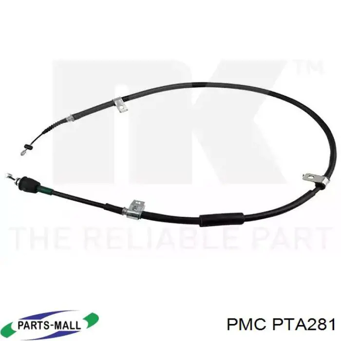 Купить PTA281 Parts-Mall Задний правый трос ручника