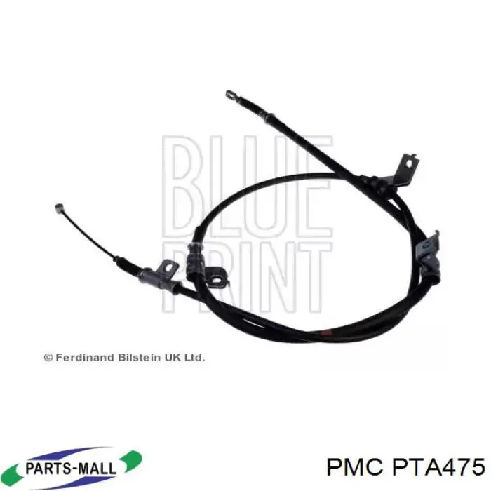PTA475 Parts-Mall Трос ручного тормоза