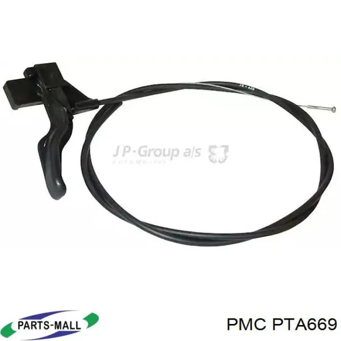 Трос открывания капота задний Parts-Mall PTA669 цена, от 3.94 USD