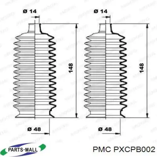 Пыльник тяги Parts-Mall PXCPB002 цена, от 5.41 USD
