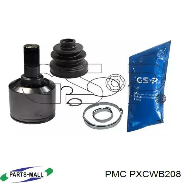 Купить PXCWB208 Parts-Mall Пыльник гранаты внутренний, передней полуоси