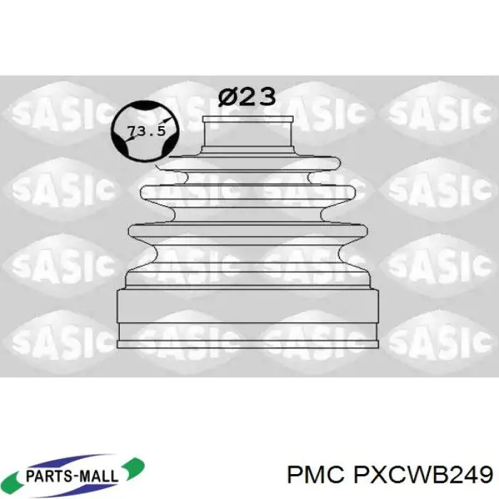 Чехол шруса Parts-Mall PXCWB249 цена, от 5.44 USD