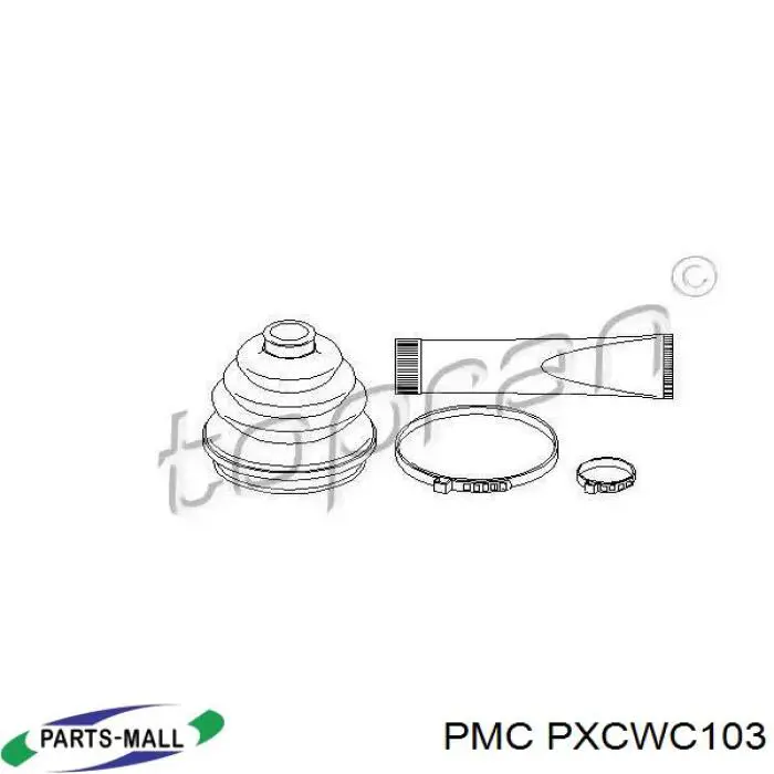 Пыльник ШРУСа наружный PXCWC103 Parts-Mall