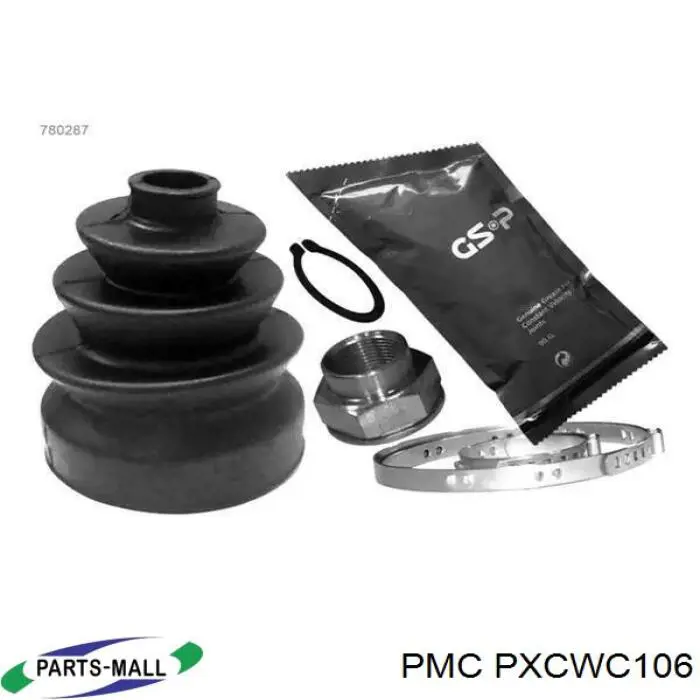 Пыльник ШРУСа внутренний, передней полуоси Parts-Mall PXCWC106