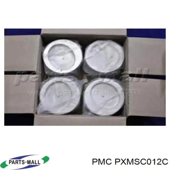PXMSC-012C Parts-Mall поршень в комплекте на 1 цилиндр, 2-й ремонт (+0,50)