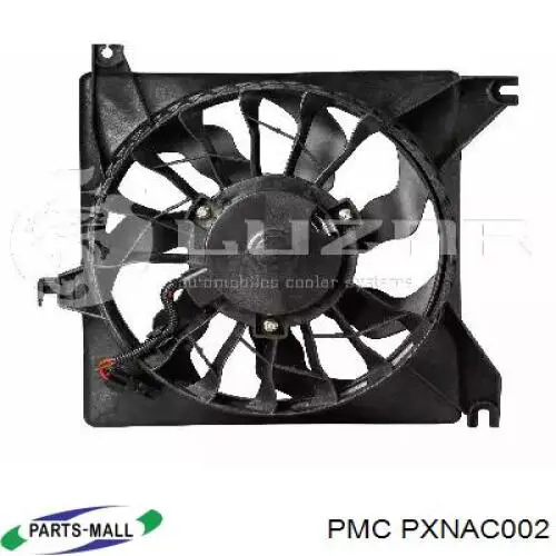 Диффузор радиатора охлаждения в сборе с мотором и крыльчаткой Parts-Mall 96536666 цена, от 58.43 USD