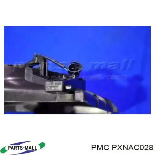 Диффузор радиатора охлаждения в сборе с крыльчаткой Parts-Mall PXNAC028