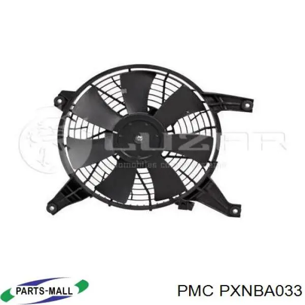 Электровентилятор кондиционера в сборе (мотор+крыльчатка) Parts-Mall PXNBA033