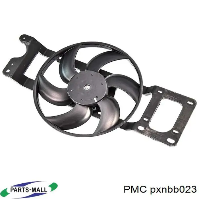 Вентилятор (крыльчатка) радиатора кондиционера Parts-Mall PXNBB023