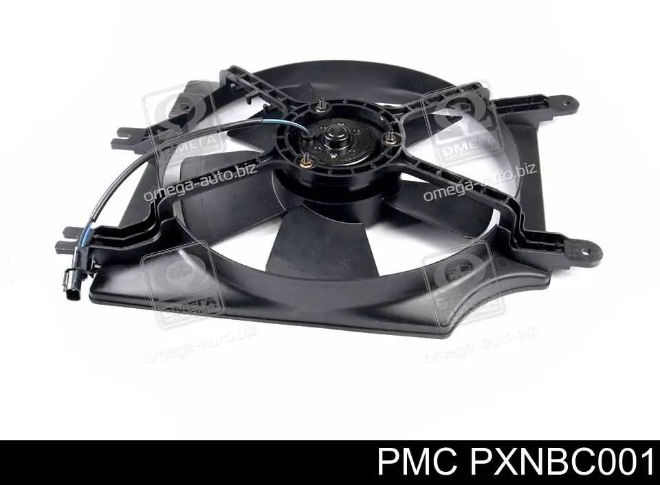 PXNBC001 Parts-Mall электровентилятор кондиционера в сборе (мотор+крыльчатка)