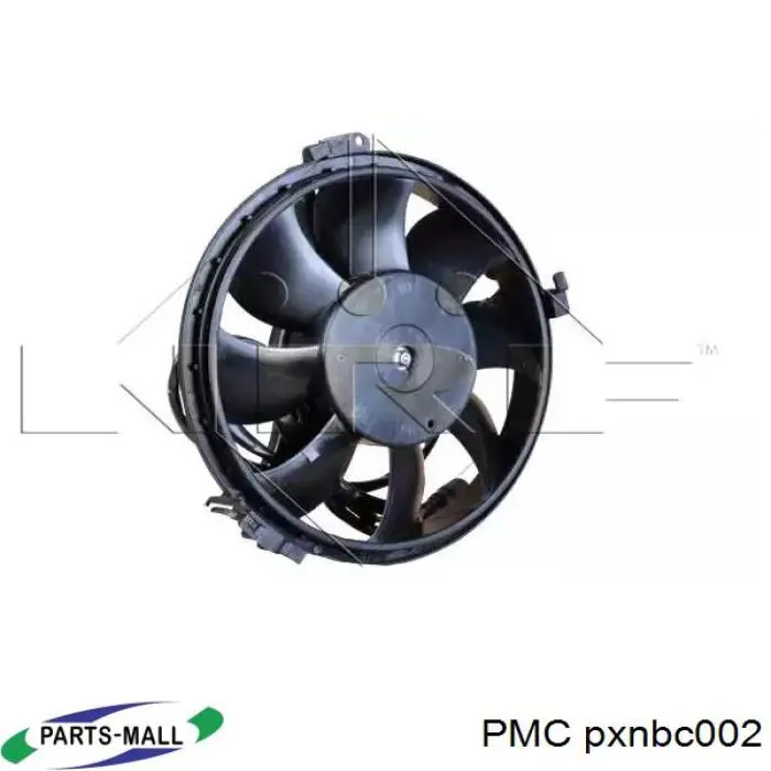 Электровентилятор кондиционера в сборе (мотор+крыльчатка) Parts-Mall PXNBC002
