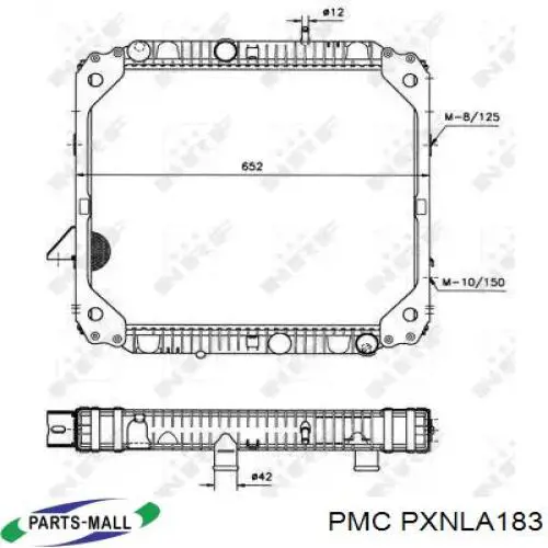Шланг радиатора охлаждения KAP KM0600520 цена, от 6.19 USD