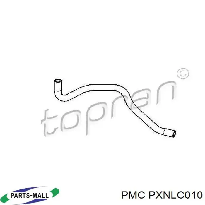 Патрубок системы охлаждения Дэу Ланос 