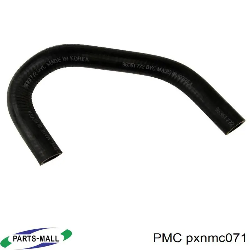 Шланг (патрубок) системы охлаждения Parts-Mall PXNMC071