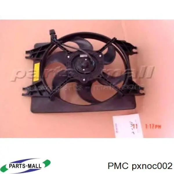 Диффузор радиатора кондиционера Parts-Mall PXNOC002