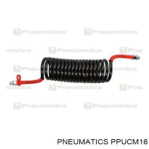 Шланг соединительный пневмосистемы, спиральный Pneumatics PPUCM16 цена, от 24.50 USD