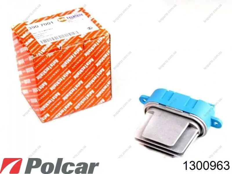 1300963 Polcar усилитель бампера заднего