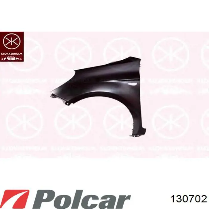 Крыло переднее левое Polcar 130701 цена, от 47.11 USD