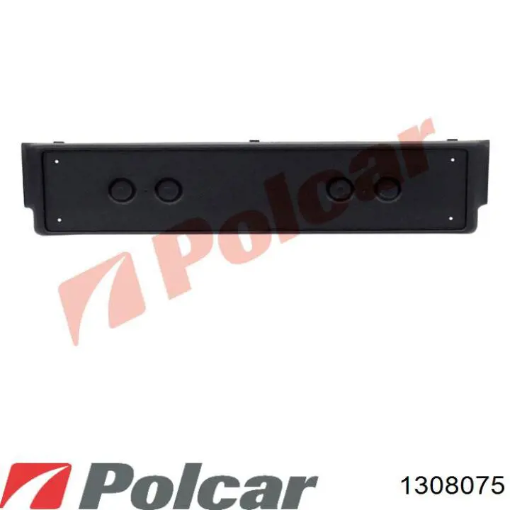 1308075 Polcar накладка бампера переднего левая