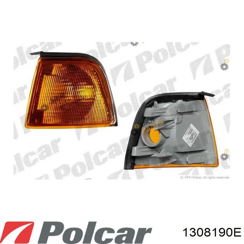1308190E Polcar указатель поворота левый