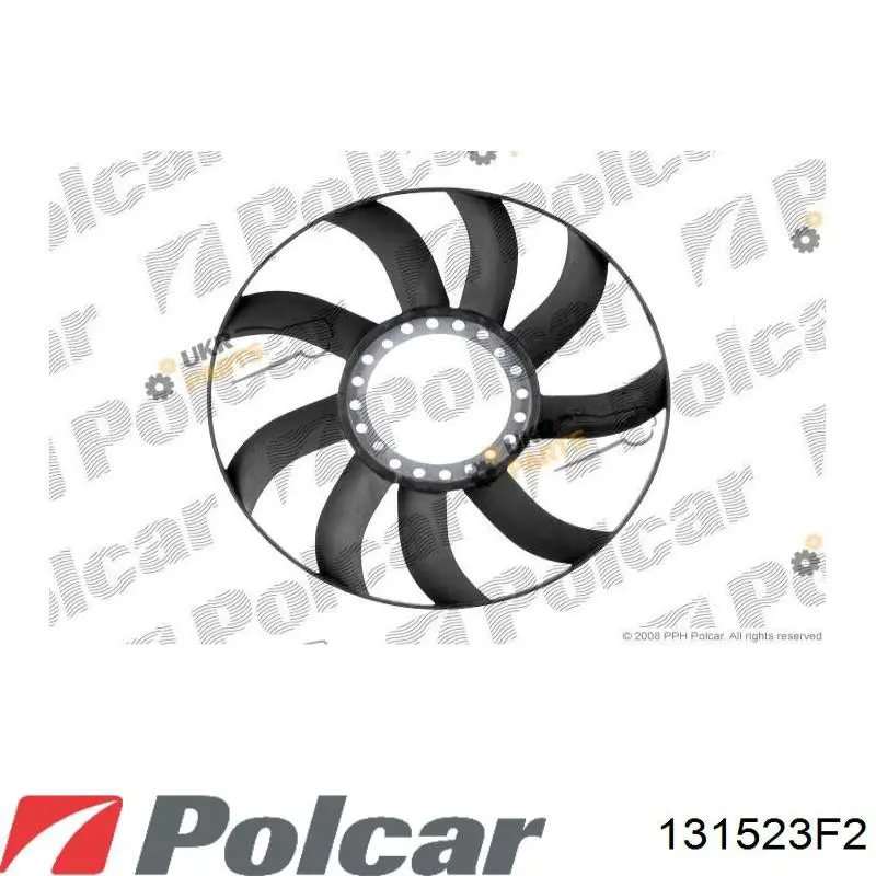 131523F2 Polcar вентилятор (крыльчатка радиатора охлаждения)