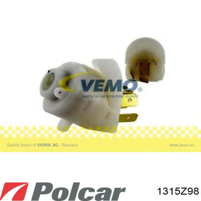 1315Z98 Polcar Контакты замка зажигания