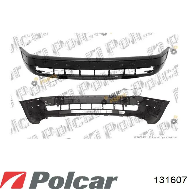 131607 Polcar передний бампер