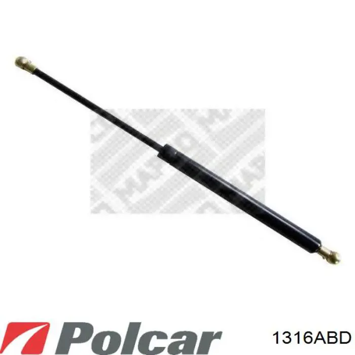 1316ABD Polcar Амортизатор крышки багажника
