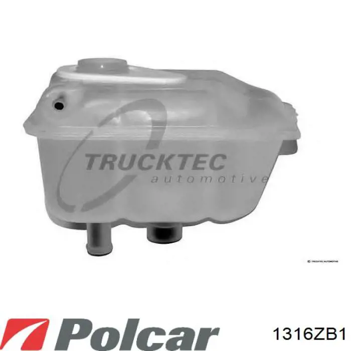 Купить 1316ZB1 Polcar Водяной бачок системы охлаждения