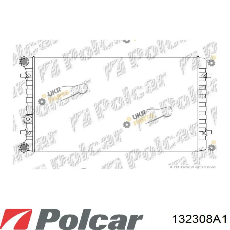 132308A1 Polcar радиатор
