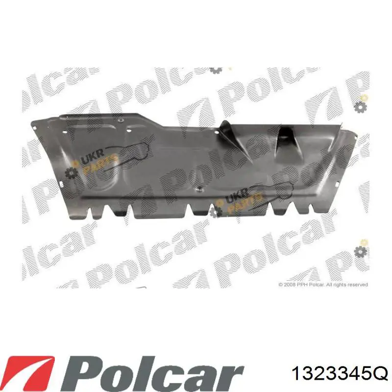 1323345Q Polcar защита двигателя, поддона (моторного отсека)