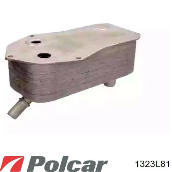 1323L81 Polcar радиатор масляный (холодильник, под фильтром)