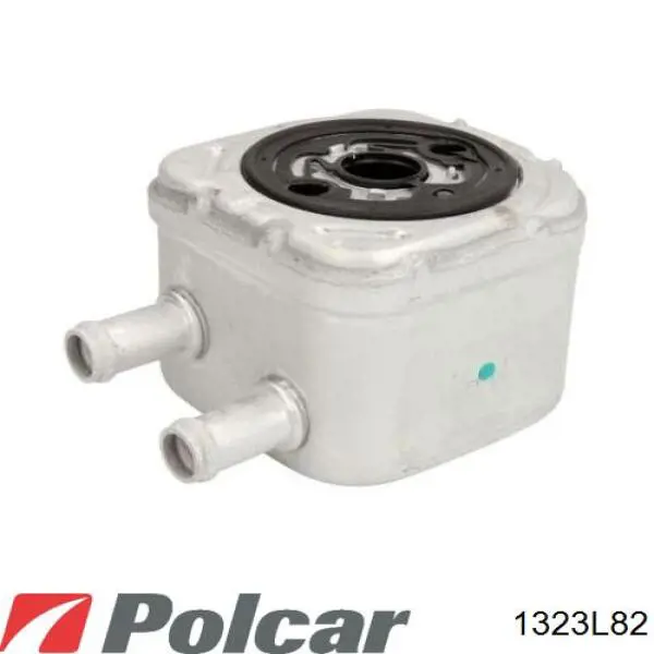 1323L82 Polcar радиатор масляный (холодильник, под фильтром)
