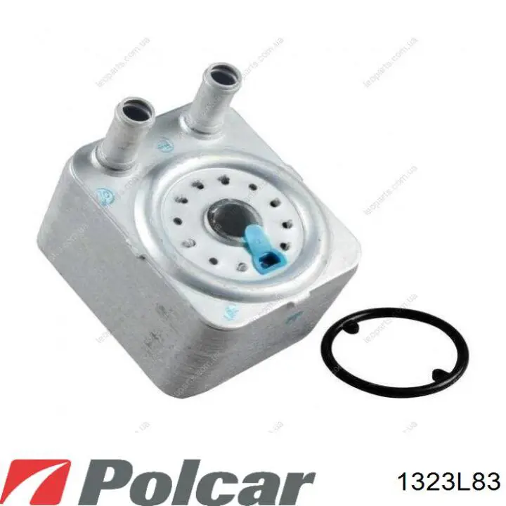 1323L8-3 Polcar радиатор масляный (холодильник, под фильтром)