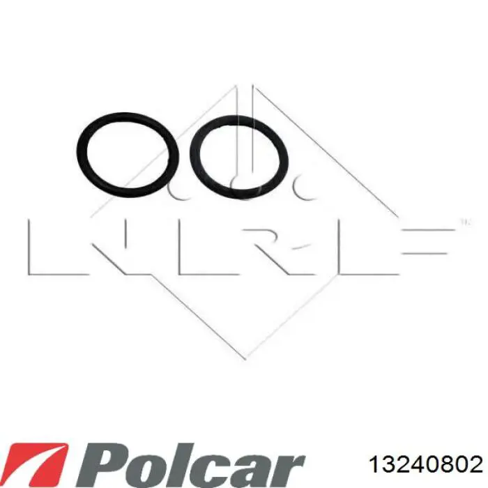 Радиатор охлаждения двигателя Polcar 13240802 цена, от 61.50 USD