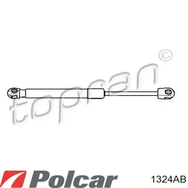 1324AB Polcar Амортизатор крышки багажника
