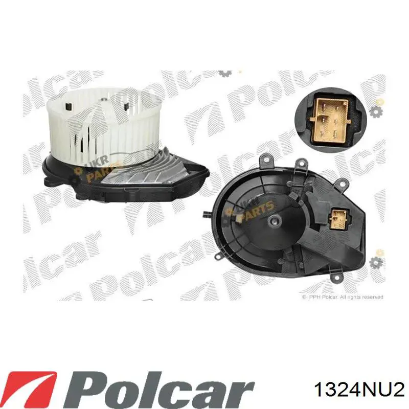 1324NU2 Polcar вентилятор печки