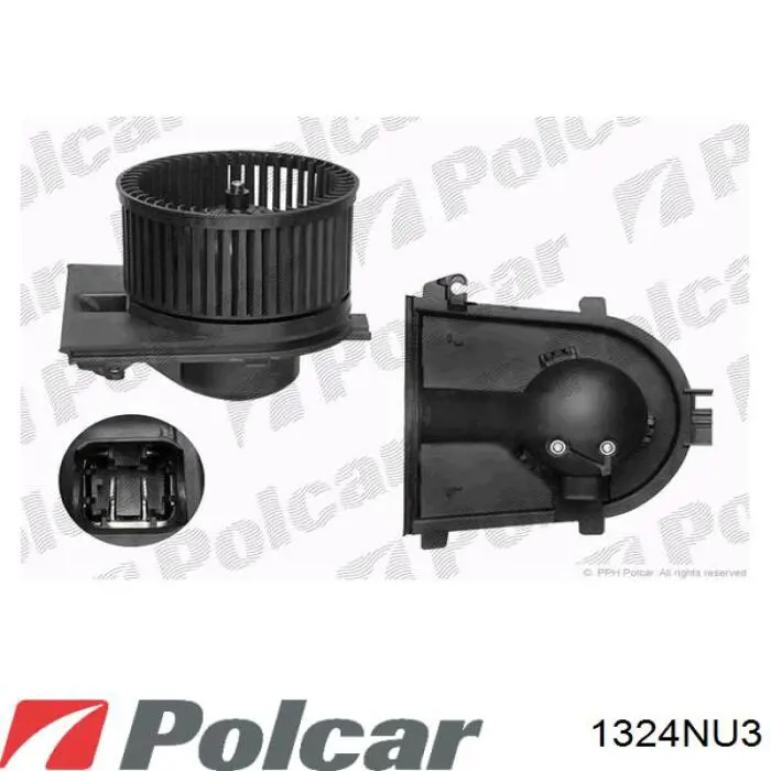 Вентилятор печки 1324NU3 Polcar