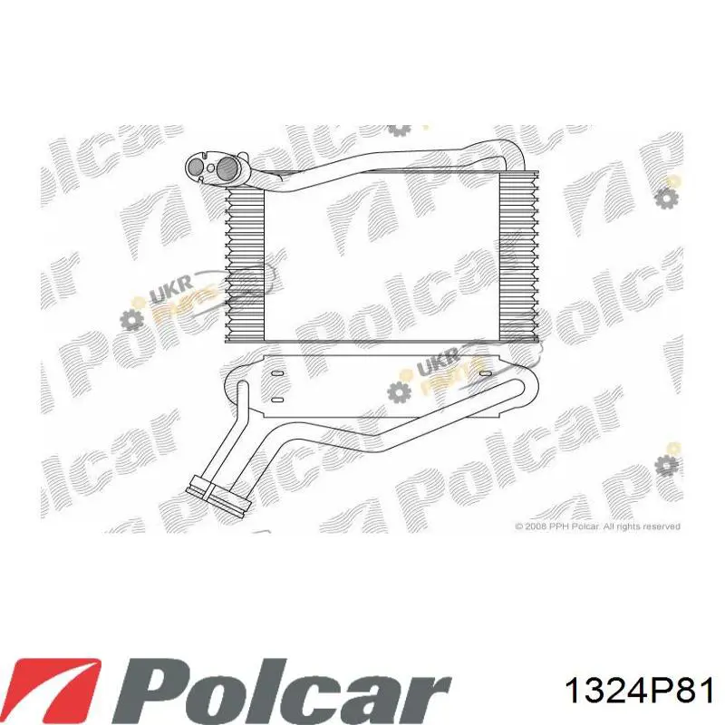 Радиатор испарителя кондиционера Mahle Original AE34000S цена, от 90.35 USD