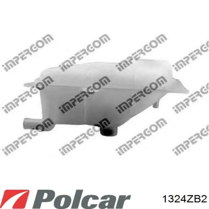 Бачок системы охлаждения двигателя расширительный Polcar 1324ZB2 цена, от 11.99 USD