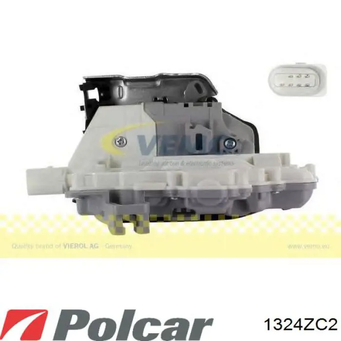 Дверной замок передний правый Polcar 1324ZC2 цена, от 30.17 USD